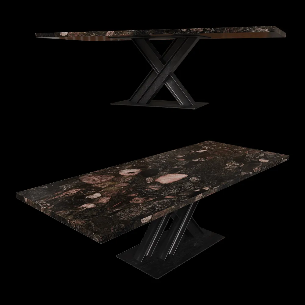 Complet Furniture – Outdoor table Victor 3ds Max