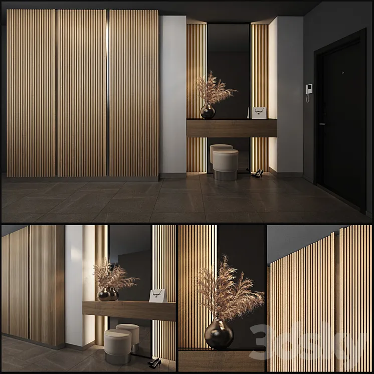 Composition in the hallway_34 3DS Max