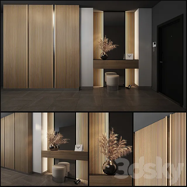 Composition in the hallway_34 3DSMax File