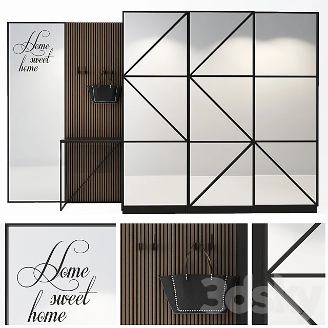 Composition in the hallway_59 3ds Max