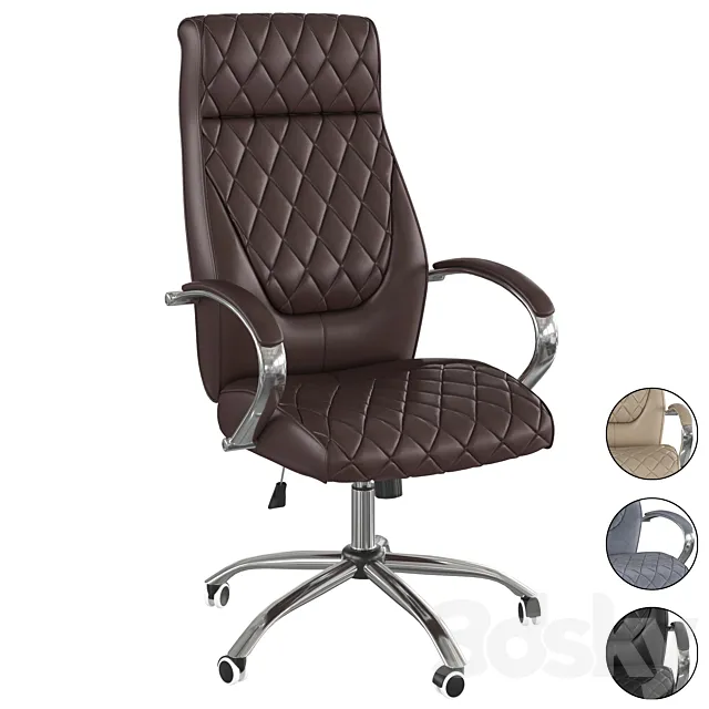 Computer chair Monte 3ds Max