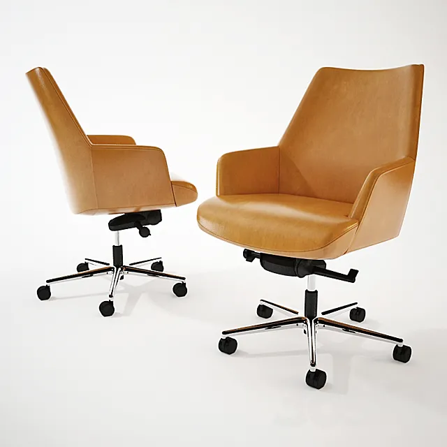 Cona by Keilhauer. Executive Conference Chair 3ds Max