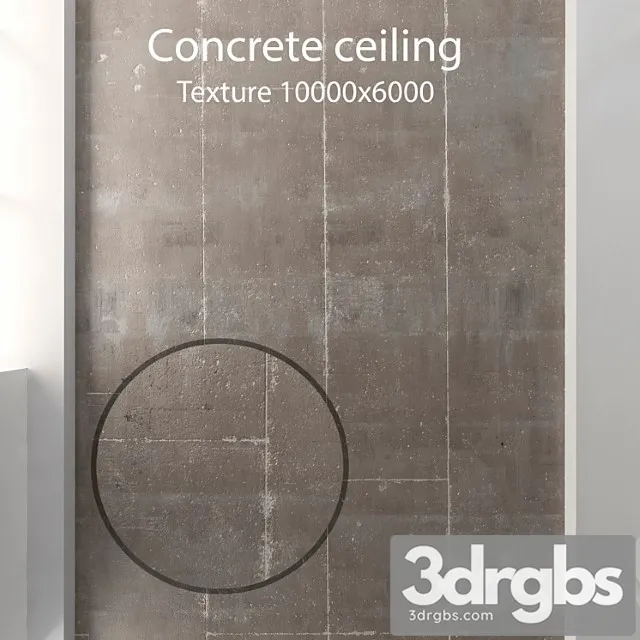 Concrete ceiling 16 3dsmax Download