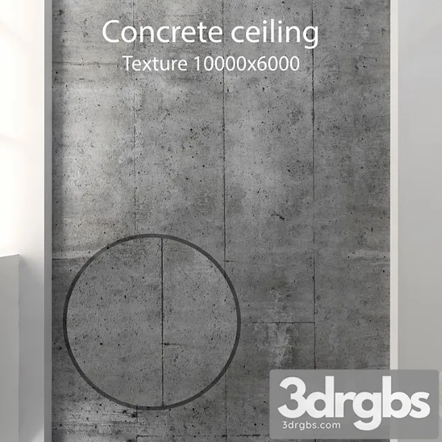 Concrete ceiling 25 3dsmax Download