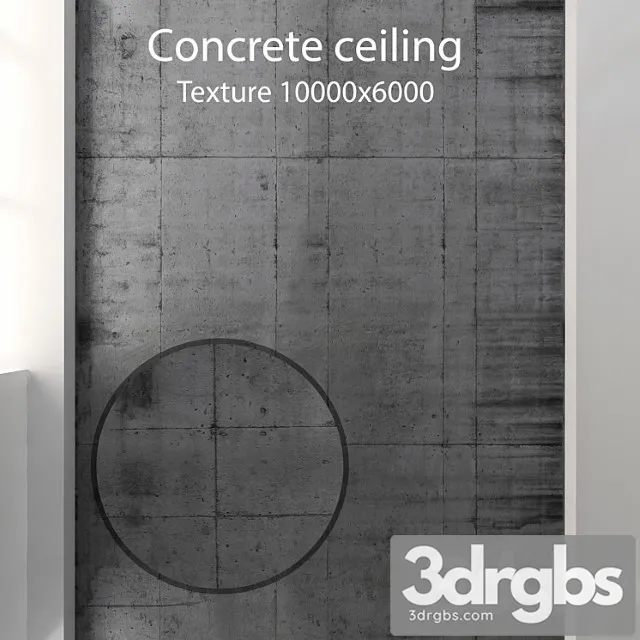 Concrete ceiling 29 3dsmax Download