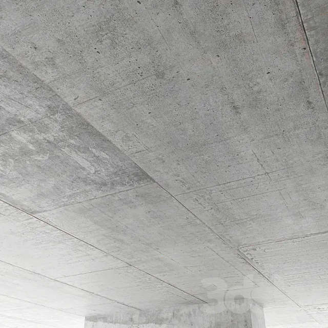 Concrete ceiling 3DSMax File