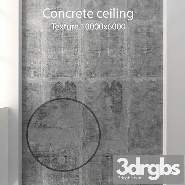 Concrete ceiling 8 3dsmax Download