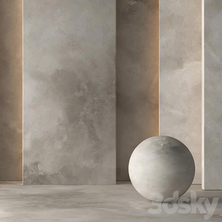 Concrete Material 8K (Seamless – Tileable) No 20 3DS Max