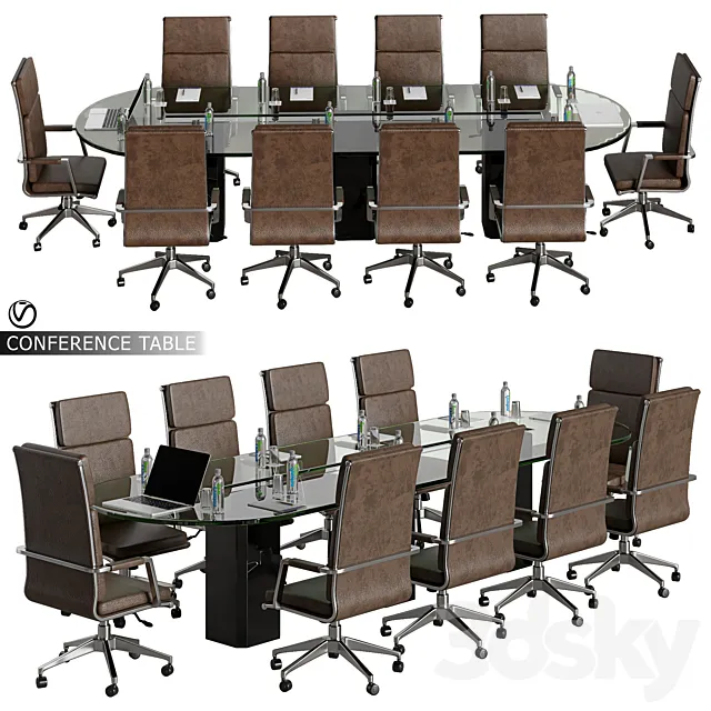 conference table 08 3DSMax File
