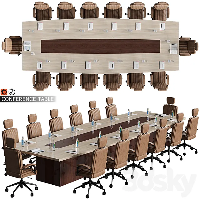 conference table 11 3DSMax File