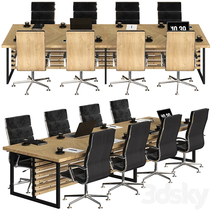 conference table modern 3DS Max