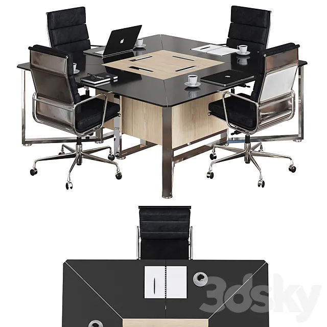 conference table22 3ds Max