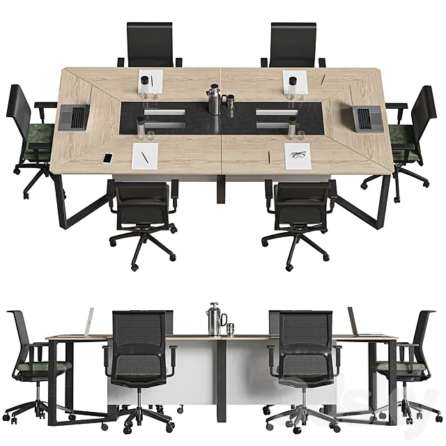 conference table40 3DSMax File