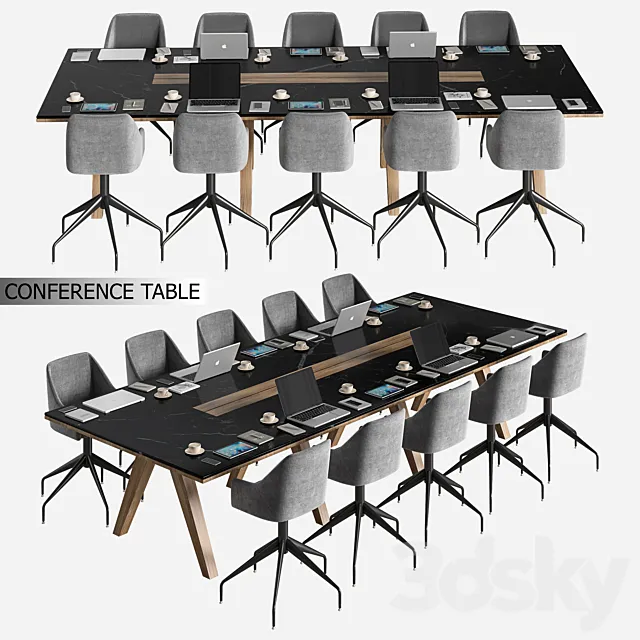 conference_table_02 3DSMax File