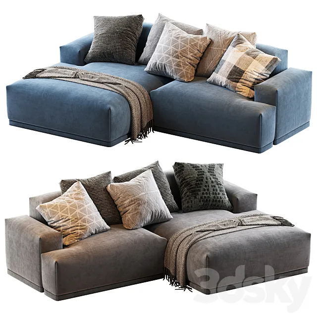 CONNECT MODULAR SOFA 3DS Max Model