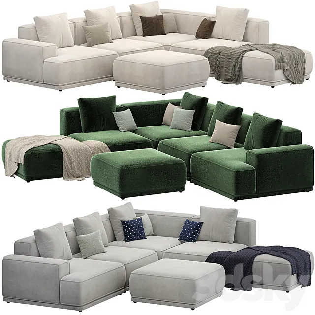 Connect sofa modular sofa 3dsMax Model