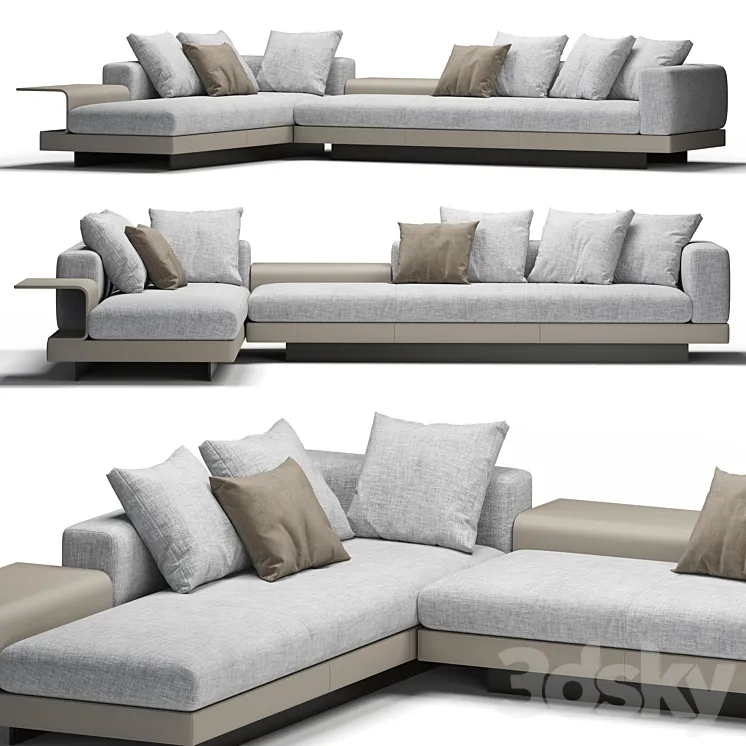 Connery Sofa 3DS Max Model