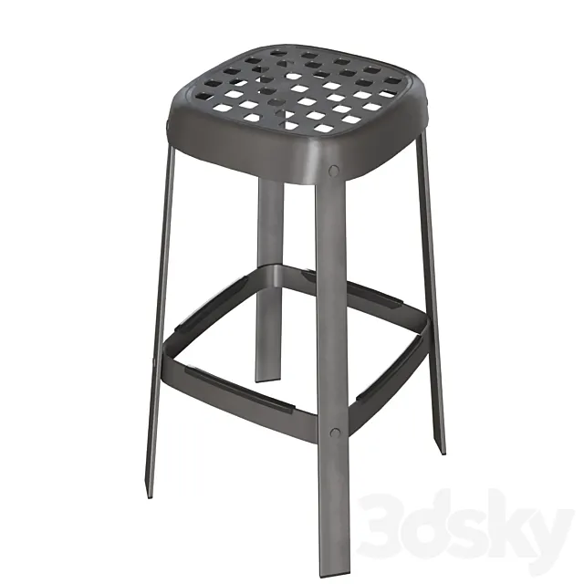 Connubia CB1958 Industrial Stool 3DSMax File