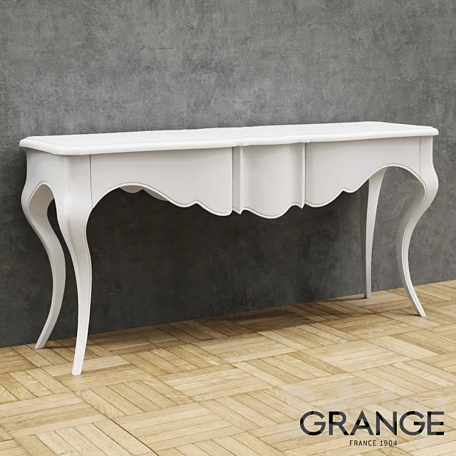 Console Grange Provençal 3ds Max