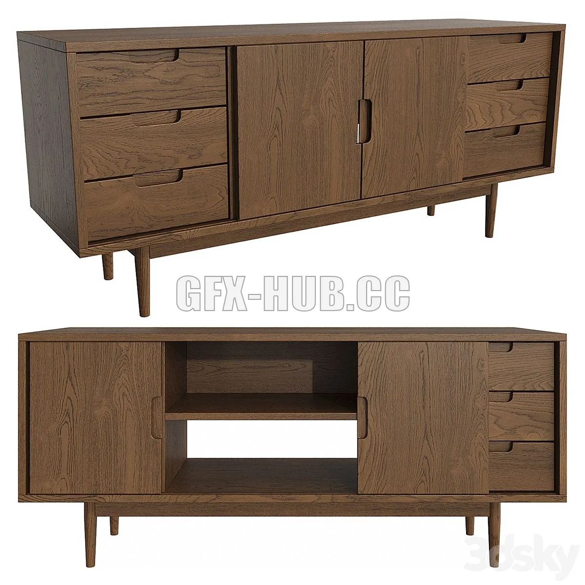 Console Skog Konstruktor Olga Olgovna 3dsMax Model