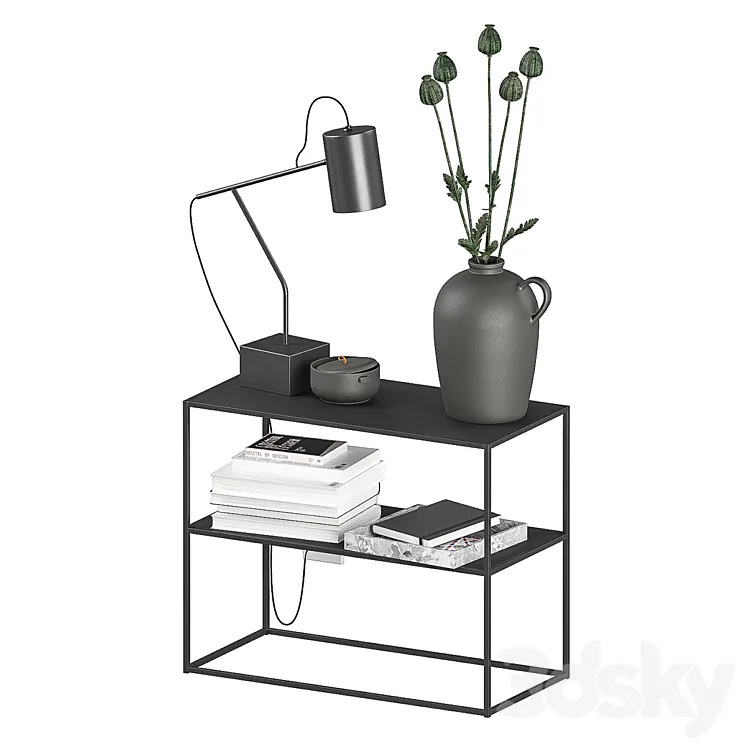 Console table 3DS Max
