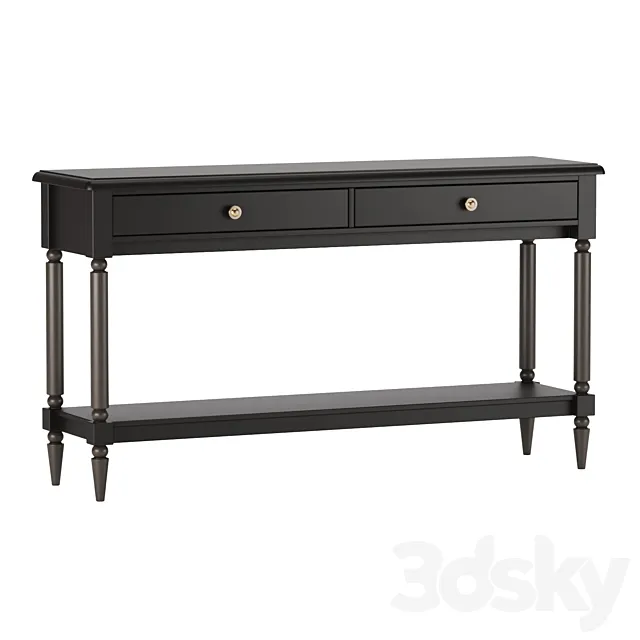 Console table Blues 3DS Max Model