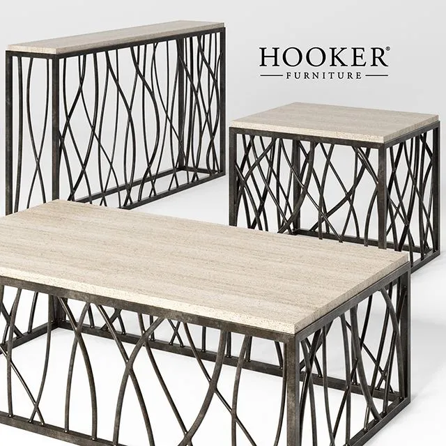 Console Table Cocktail Table End Table 3dsMax Model