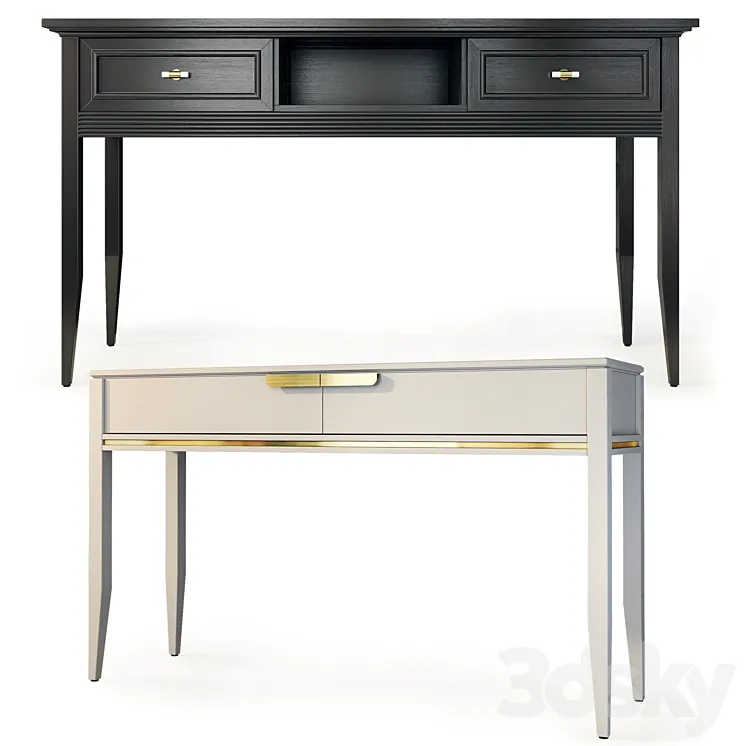Console Taylor Dexter. Console table by Metner 3DS Max