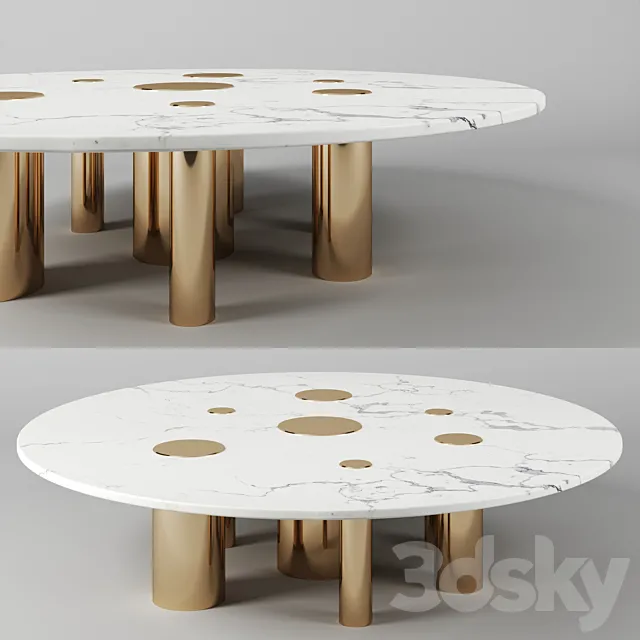 CONSTELLATION coffee table by Negropontes 3DSMax File