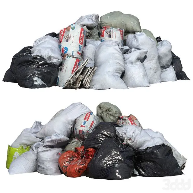 Construction garbage 3dsMax Model