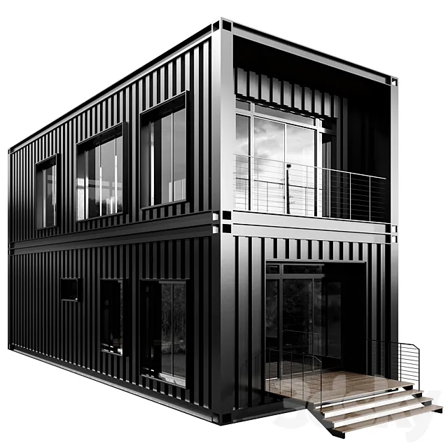 Container House NO33 3dsMax Model