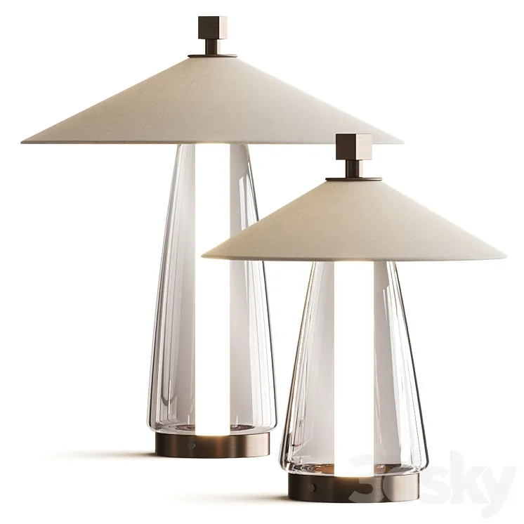 Contardi Asia Table Lamps 3DS Max