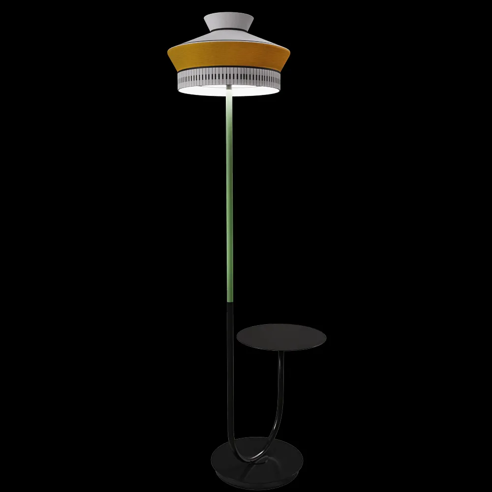Contardi  – Floor lamp and table Calypso Antigua Outdoor 3ds Max