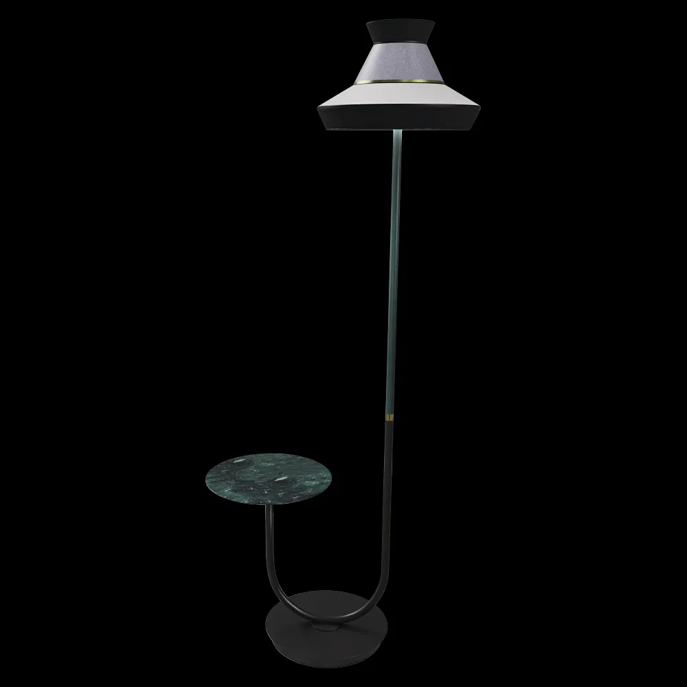 Contardi  – Floor lamp & table Calypso Guadaloupe Indoor 3ds Max