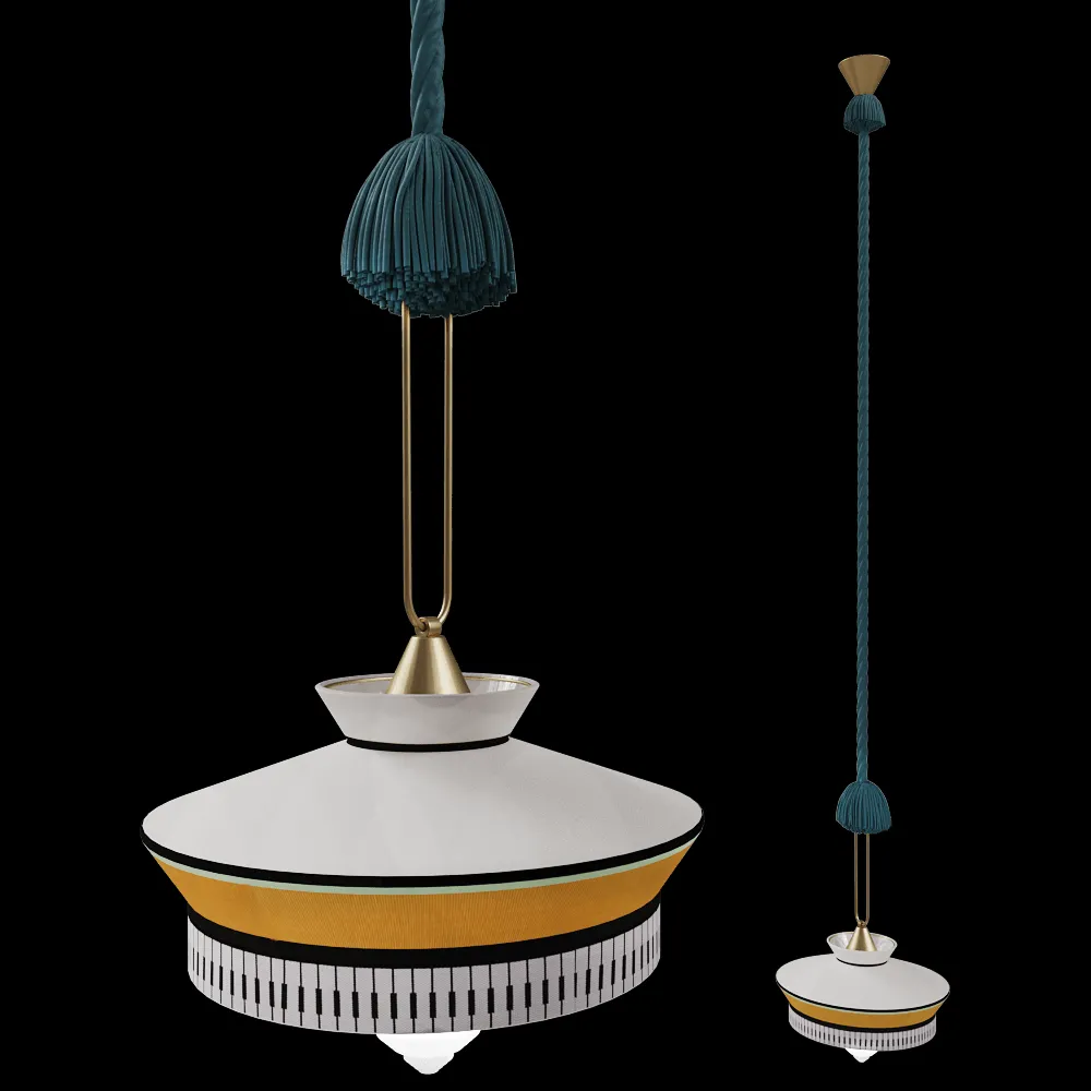 Contardi  – Pendant lamp Calypso SO MARTINIQUE 3ds Max