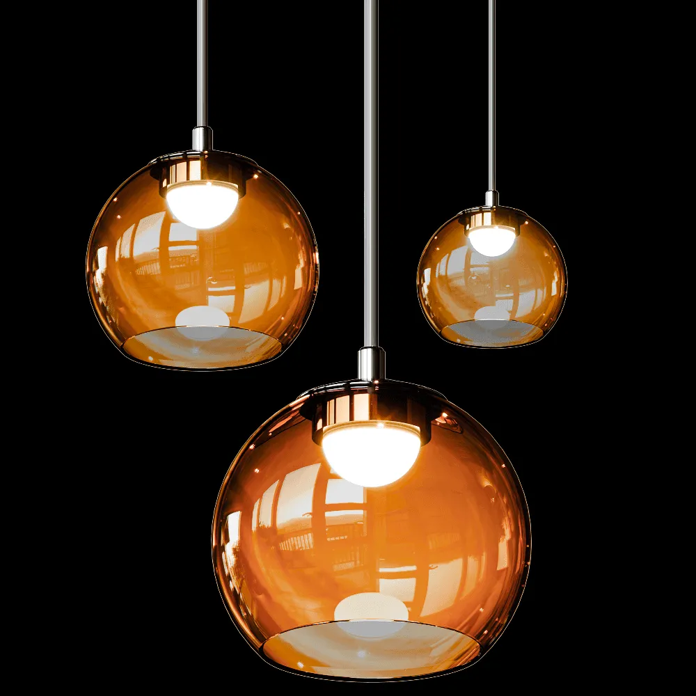 Contardi  – Pendant lamp Kubric 3ds Max