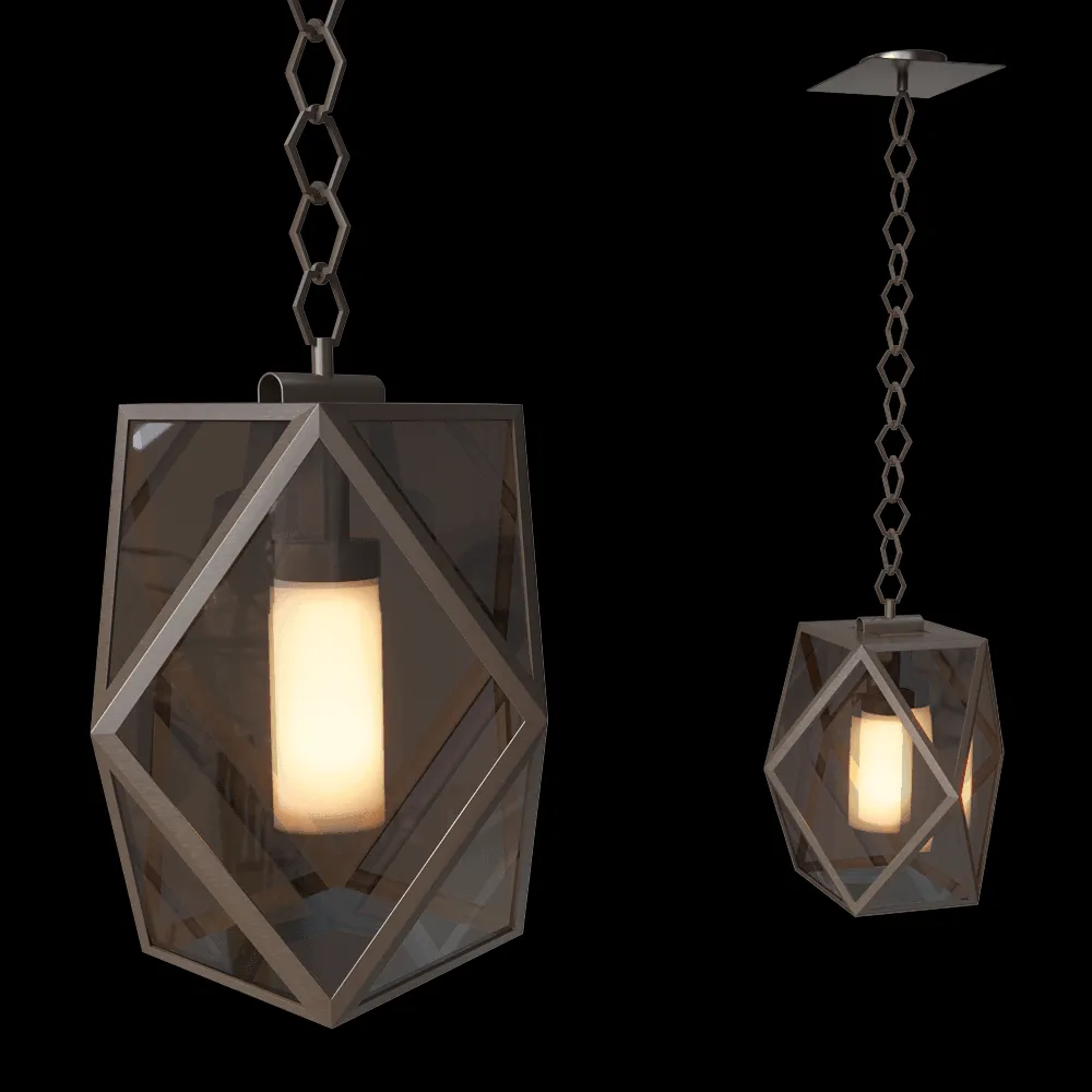 Contardi  – Pendant lamp Muse lantern so outdoor 3ds Max
