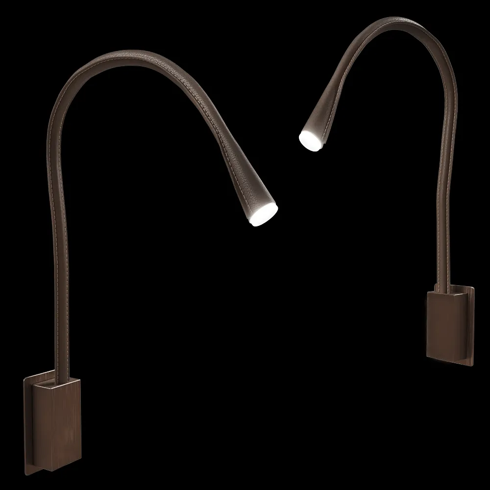 Contardi  – Wall lamp Flexiled ap l.90 leather 3ds Max