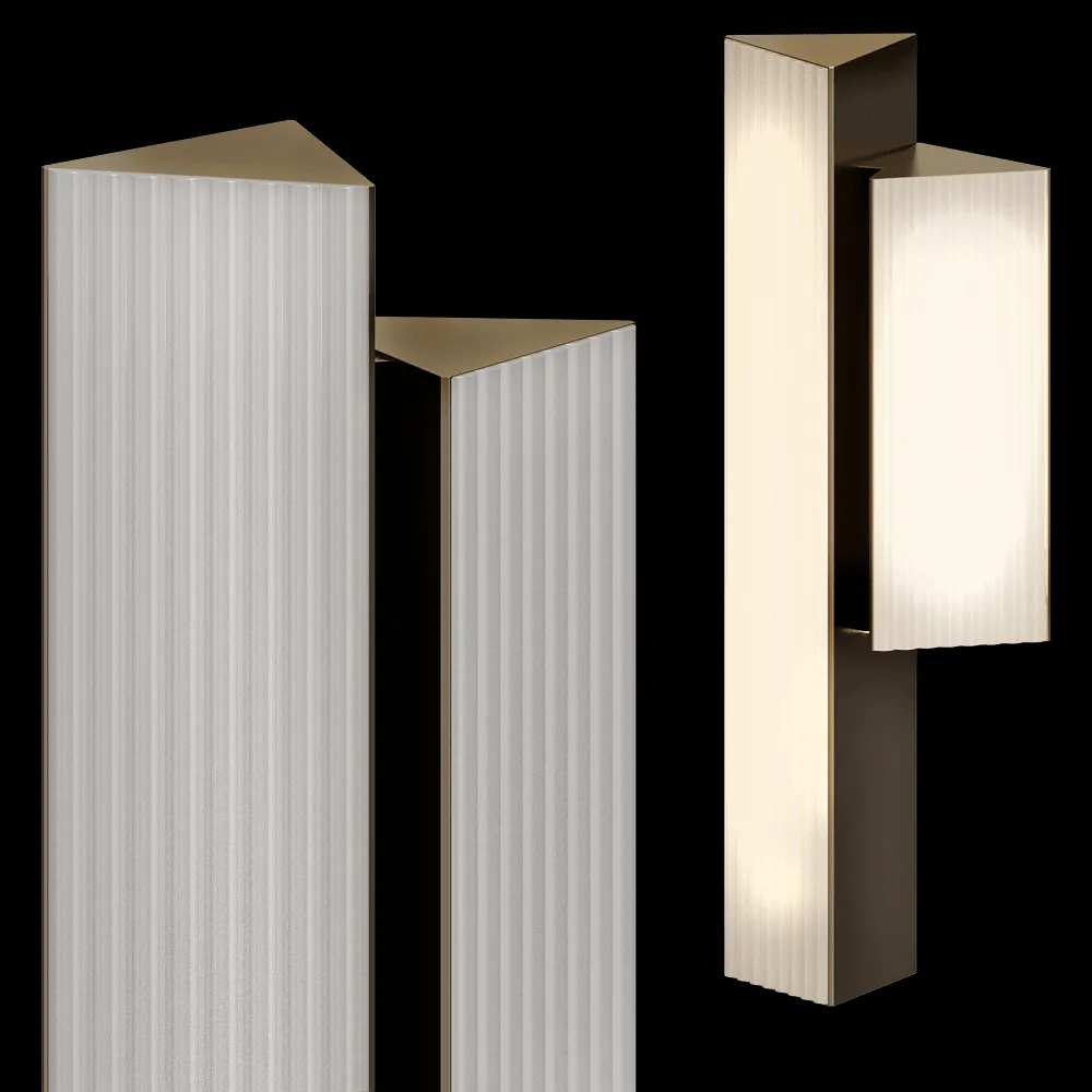 Contardi  – Wall lamp Stick AP Double 3ds Max