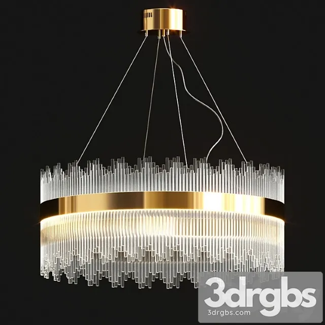 Contemporary crystal led chandelier