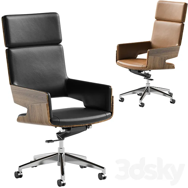 Contemporary Executive Chair 3ds Max