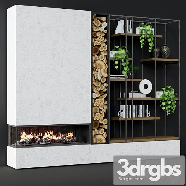 Contemporary fireplace 25 2 3dsmax Download