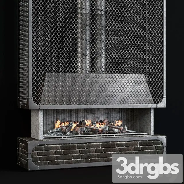 Contemporary Fireplace 35 3dsmax Download