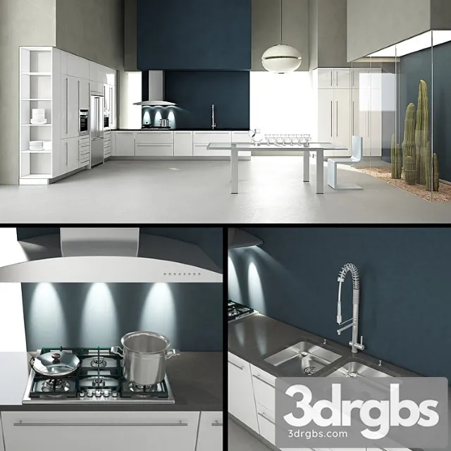 Contemporary Kitchen 3 3dsmax Download