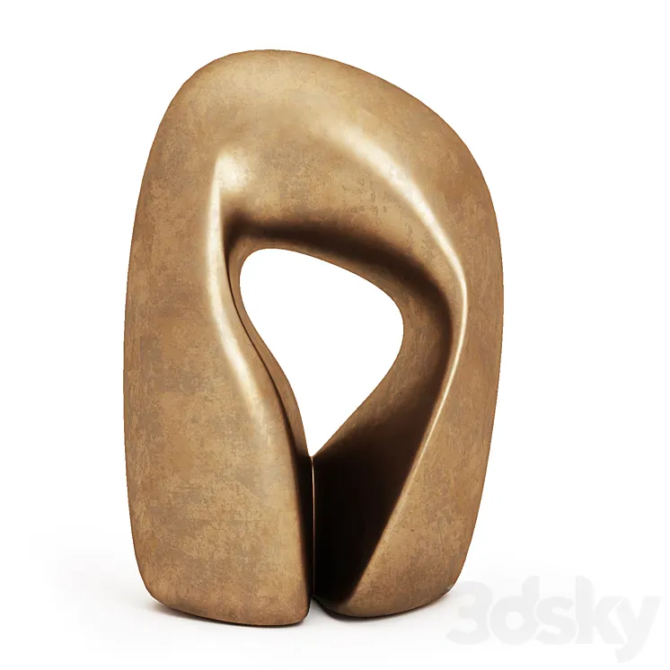 Contemporary sculpture 2. 3DS Max
