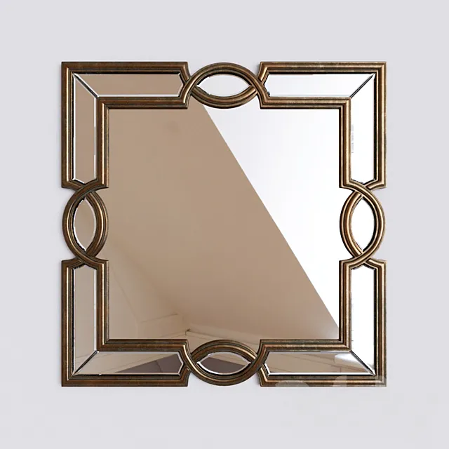 Contemporary Syracuse Mirror 3DS Max Model