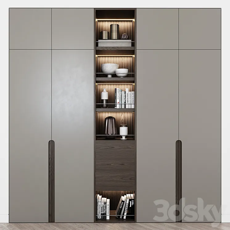 Contemporary wardrobes 05 3DS Max