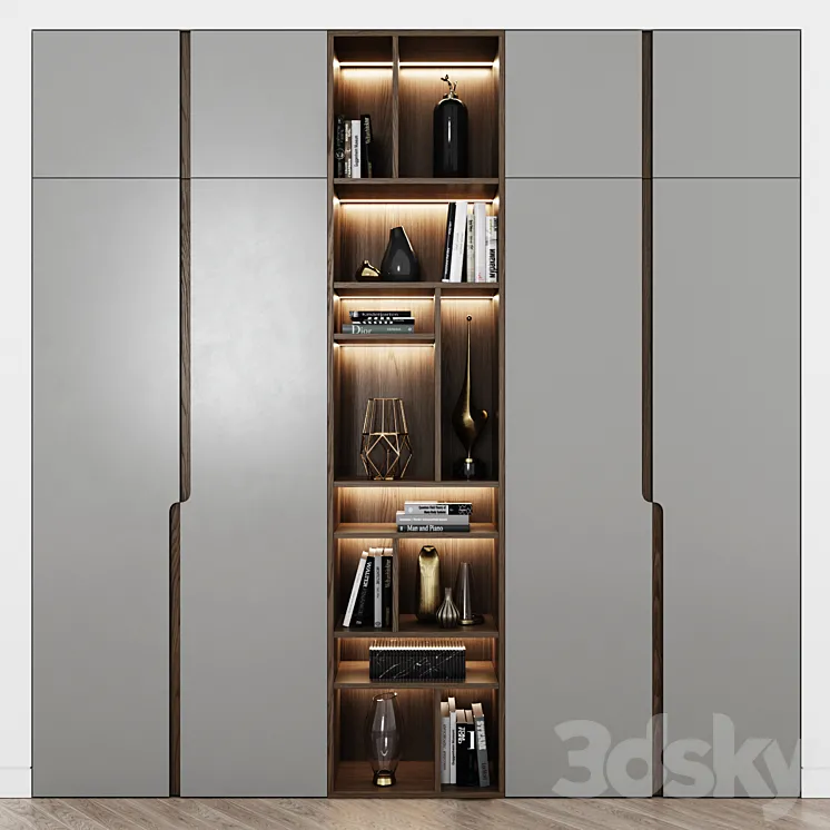 Contemporary wardrobes 12 3DS Max