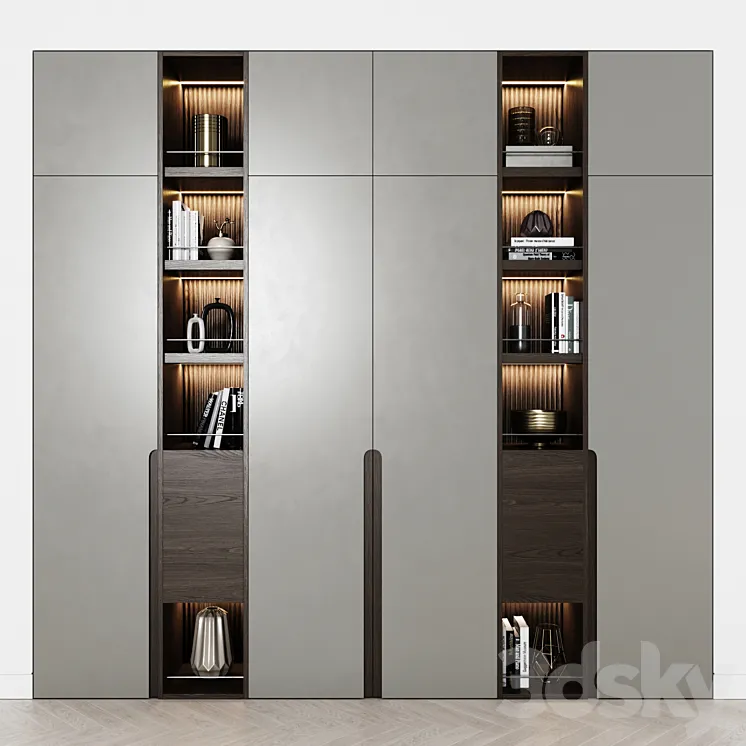 Contemporary wardrobes 32 3DS Max