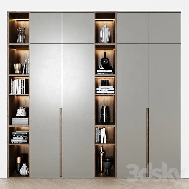 Contemporary wardrobes 38 3DS Max